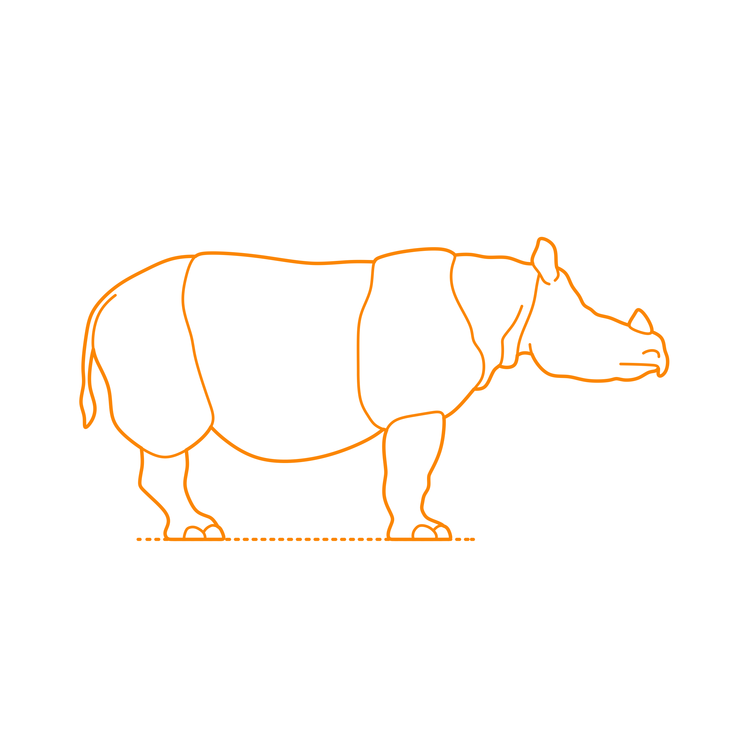 Animals Rhinos Javan Rhinoceros Vinyl Cutting Svg File Free Vectors